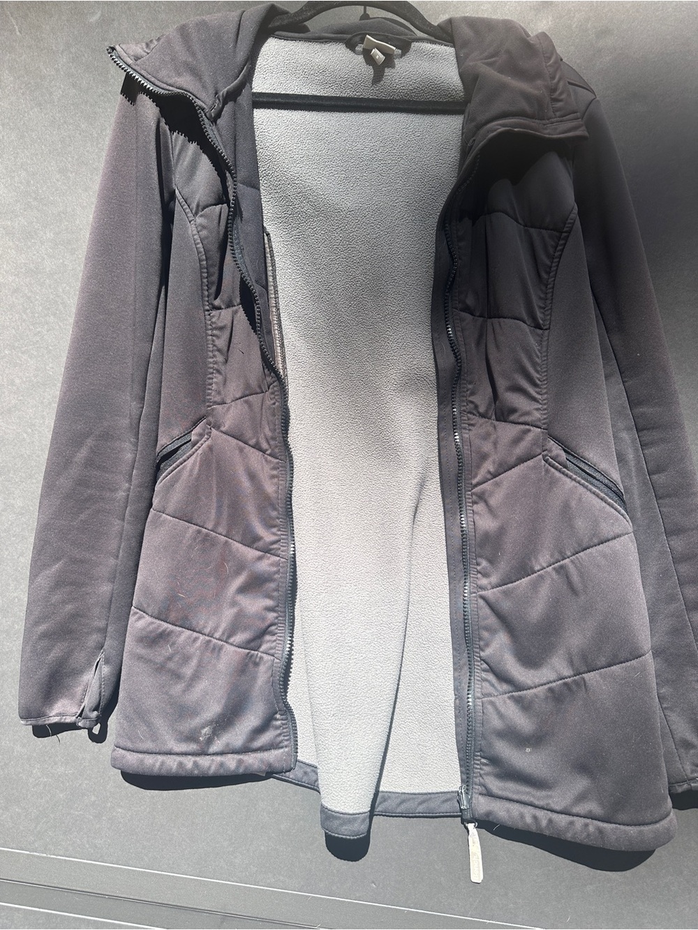 Bench Women's Black Jacket with Hood Size S but can be worn for M as well
